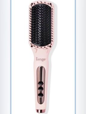 NWT NEW L'ANGE HAIR Le Vite Straightening Brush | Heated Hair Tool